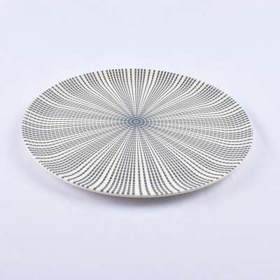 AYC eco-friendly dinnerware dinner plate bamboo fiber